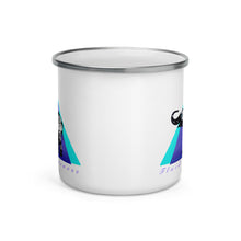 Fluid Awareness --- Lovelephant --- Enamel Mug