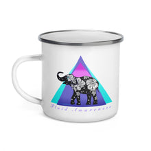 Fluid Awareness --- Lovelephant --- Enamel Mug