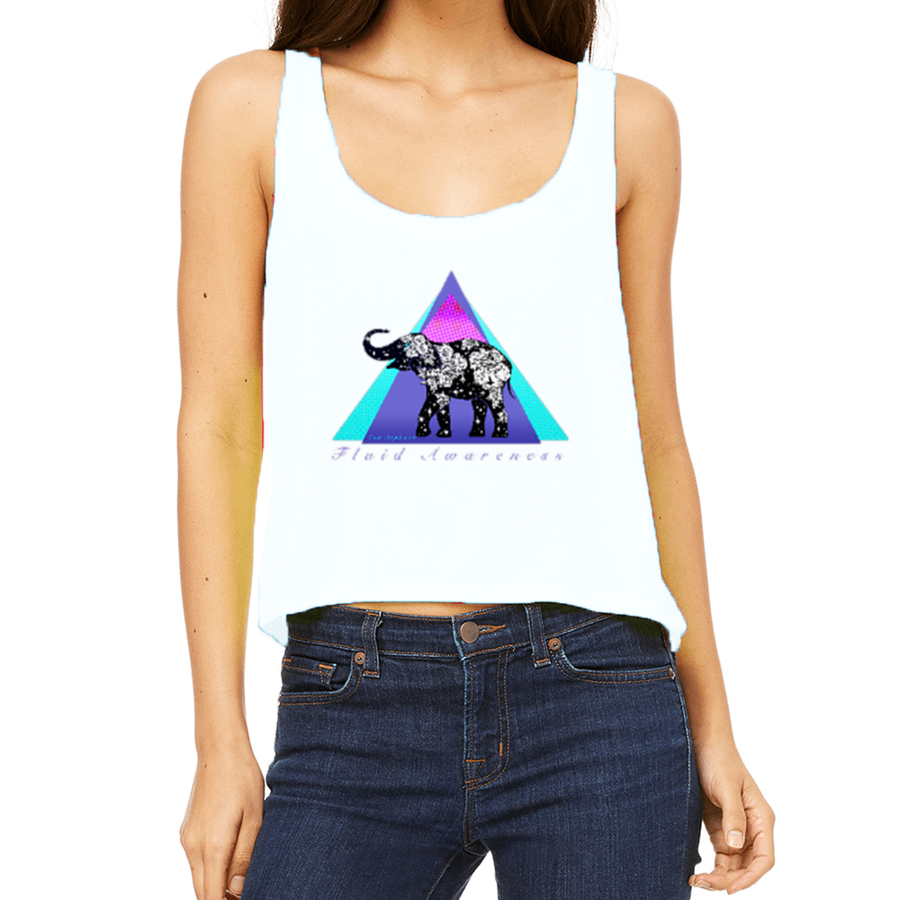 Fluid Awareness - Lovelephant - Flowy Boxy Tank