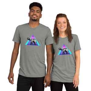 Fluid Awareness --- Lovelephant --- Short Sleeve Tri-Blend Tee