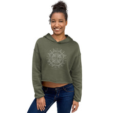 Fluid Awareness --- I Choose Love --- Crop Hoodie