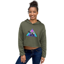 Fluid Awareness --- Lovelephant --- Crop Hoodie