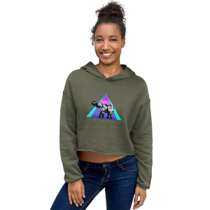 Fluid Awareness --- Lovelephant --- Crop Hoodie